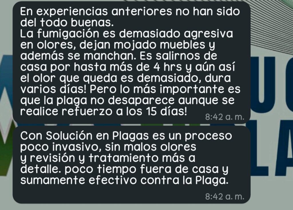 Especialistas en fumigación de hogares y negocios